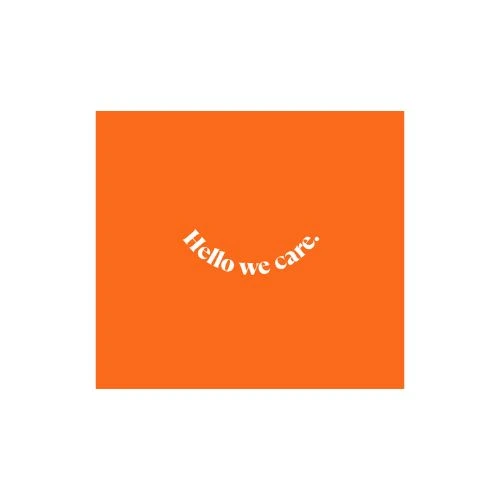 Logo Hello we care